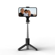 Bezdrátová selfie tyč s tripodem TECH-PROTECT L02S černá