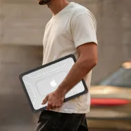 Tech-Protect Kevlar Pro ochranný kryt pro MacBook Neo 13 černý/čirý