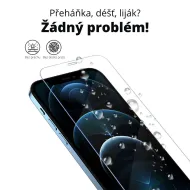 JP Long Pack Tvrzené sklo, iPhone 17e  16e  14 13 Pro  13