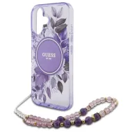 GUESS Flowers Pearl Strap MagSafe iPhone 16
