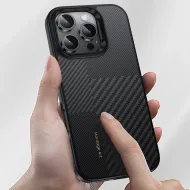 Pouzdro Benks Montage ArmorPro Kevlar® Metal Frame iPhone 16 Pro – černé