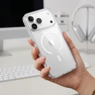 Tech-Protect Flexair Hybrid CC MagSafe iPhone 18 Pro / 17 Pro čirý