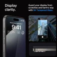Tvrzené sklo Spigen GLAStR EZ Fit FullCover iPhone 15 Pro černé