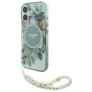 GUESS Flowers Pearl Strap MagSafe iPhone 16