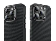 Benks MagClap ArmorAir MagSafe Kevlar 600D iPhone 15 Pro černý