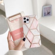 Tech-Protect Marble 2 iPhone 12 mini, růžové