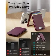 ESR Classic RFID Magnetic Wallet Stand – MagSafe peněženka se stojánkem na 5 karet