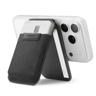 Spigen S314-4 Slim Fold MagFit peněženka se stojánkem pro MagSafe, černá