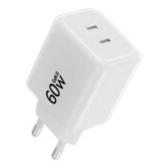 Forcell F-Energy GaN III Crystal Color 60W nabíječka 2× USB-C s kabelem
