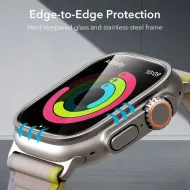 Tvrzená skla ESR Armorite 2-Pack Apple Watch Ultra 1/2/3 49mm titan