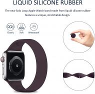 Silikonový navlékací řemínek Solo Loop Apple Watch Series 9/8/7 (45mm)