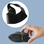 Duše 10x3 (255x80) se zahnutým ventilkem 45°/45°