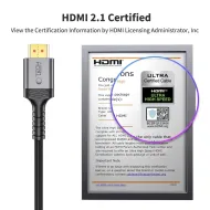 Tech-Protect UltraBoost HDMI 2.1 kabel 2m pro 8K 60Hz a 4K 120Hz černý