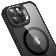 Odolné pouzdro ESR ARMOR TOUGH s MagSafe a stojánkem pro iPhone 15 Pro Max čiré/černé