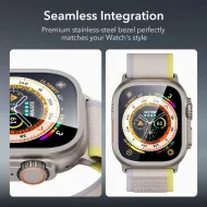 Tvrzená skla ESR Armorite 2-Pack Apple Watch Ultra 1/2/3 49mm titan