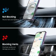 Blavec BH-03 magnetický držák telefonu do ventilace s MagSafe, černý