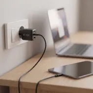 Tech-Protect NCA100W-GaN 100W síťová nabíječka 2× USB-C + USB-A PD 3.2