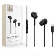 Tech-Protect Ultraboost Core G3 drátová USB-C sluchátka s mikrofonem