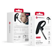 Forcell Orion Plus černé Bluetooth mono sluchátko s ENC
