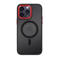 Pouzdro Tel Protect Magnetic Carbon iPhone 15 Plus