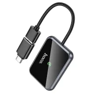 Hoco HU1 bezdrátový CarPlay adaptér USB-A / USB-C černý