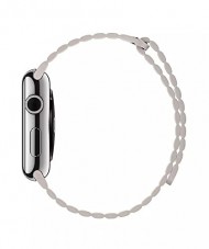 Kožený řemínek Leather Loop na Apple Watch Series 9/8/7 (45mm)