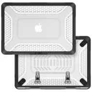 Tech-Protect Kevlar Pro ochranný kryt pro MacBook Neo 13 černý/čirý