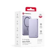 Forcell F-Energy Slim F5K9 MagSafe powerbanka 5000mAh QC4.0 PD3.0 15W