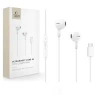 Tech-Protect Ultraboost Core G4 USB-C drátová sluchátka s mikrofonem