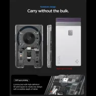 Spigen Ultra Hybrid Wallet MagFit MagSafe Neo One magnetická peněženka na 3 karty