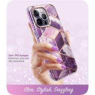Pouzdro i-Blason Cosmo iPhone 14 Pro Max Purple Fly