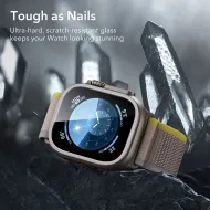 Tvrzená skla ESR Armorite 2-Pack Apple Watch Ultra 1/2/3 49mm titan