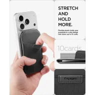 Spigen S314-4 Slim Fold MagFit peněženka se stojánkem pro MagSafe, černá