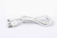 Kabel Callme BL90 USB-A - micro USB 1m bílý