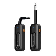 Tech-Protect Ultraboost AU03 Bluetooth 6.0 AUX adaptér 3,5 mm TX/RX, černý