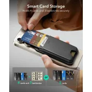 ESR Classic RFID Magnetic Wallet MagSafe – magnetická peněženka na 5 karet