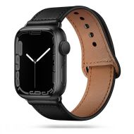Řemínek Tech-Protect LeatherFit pro Apple Watch Series 9/8/7 (45mm)