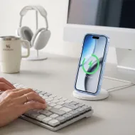 Tech-Protect MagPeak MagSafe CC iPhone 18 Pro Max / 17 Pro Max čirý