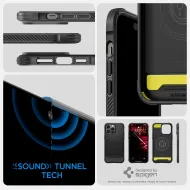 Pouzdro Spigen Rugged Armor MagFit iPhone 14 Pro Max černé