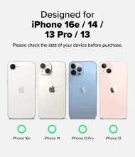 Ringke EASY SLIDE 2-Pack Tvrzená skla iPhone 17e / 16e / 14 / 13 Pro / 13 čirá