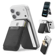 Spigen S314-4 Slim Fold MagFit peněženka se stojánkem pro MagSafe, černá