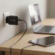 Tech-Protect NCA65W-GAN PD 65W QC3.0 2-portová nabíječka USB-C USB-A