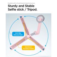 Spigen S570W MagFit Bezdrátová MagSafe selfie tyč s tripodem