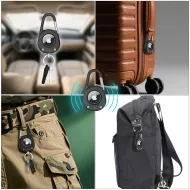 Tech-Protect SlideLock Carabiner Keychain Apple AirTag 1 / 2 černý