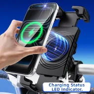 Blavec Velo BVC-01 držák telefonu na kolo a motorku s bezdrátovým nabíjením