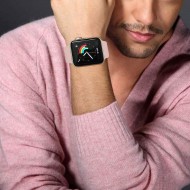 Silikonový řemínek SmoothBand pro Apple Watch Series 9/8/7 (45mm)