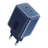 Forcell F-Energy GaN III Crystal Color 60W nabíječka 2× USB-C s kabelem
