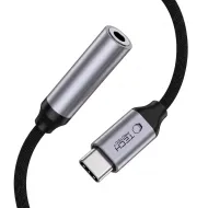 Tech-Protect Ultraboost USB-C na 3,5mm jack adaptér s DAC CX31993 – Iron Grey