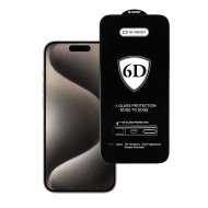 Tvrzené sklo Tel Protect Full Glue 6D iPhone 15 Pro