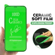 Tvrzené sklo Toptel Ceramic Full Cover 100D iPhone 15 černé